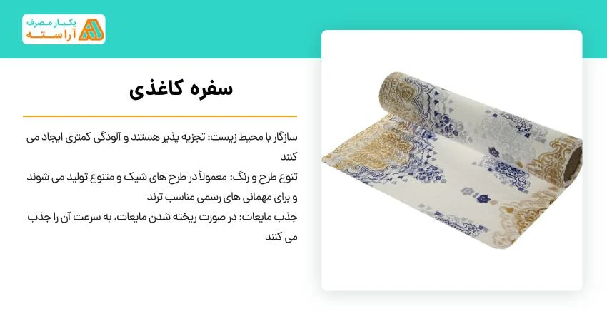 سفره های کاغذی